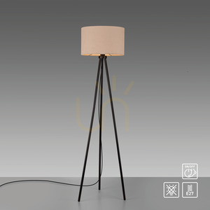 GRÜNE DURO Stehleuchte 14894-39 Beige 1xE27 small 10