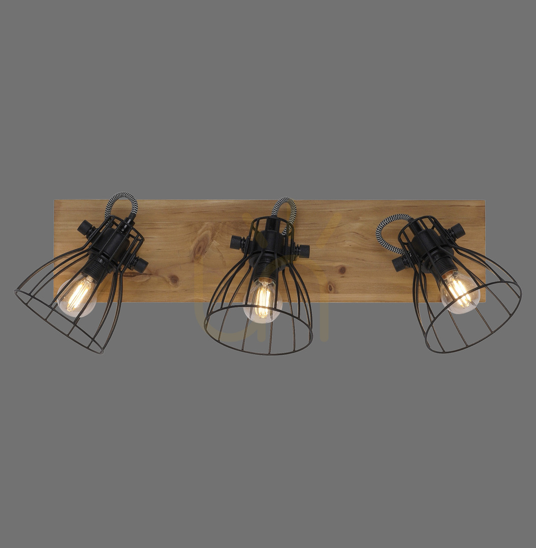 Prüfen TARO Plafond 15119-18 Schwarz 3xE14 TARO Plafond 15119-18 Schwarz 3xE14