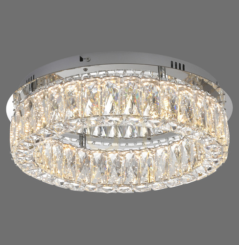 Prüfen Plafond KULUNKA 15204-17 Chrom 1xLED