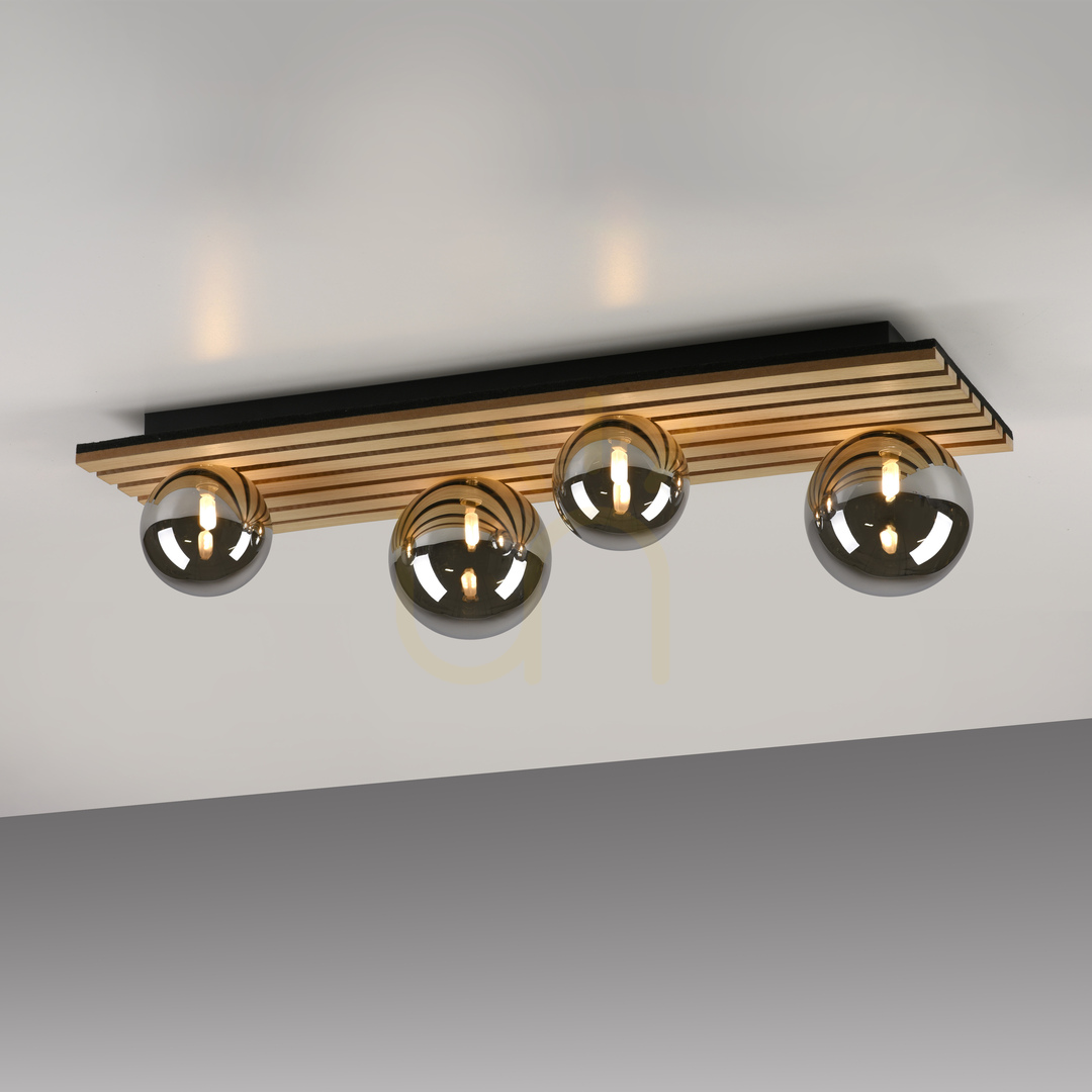 Aussicht GRÜNE STIKA Plafond 15209-79 Holz 4xG9 GRÜNE STIKA Plafond 15209-79 Holz 4xG9