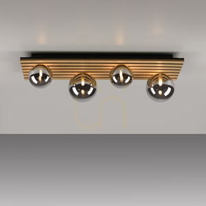 GRÜNE STIKA Plafond 15209-79 Holz 4xG9 5 GRÜNE STIKA Plafond 15209-79 Holz 4xG9 small 5