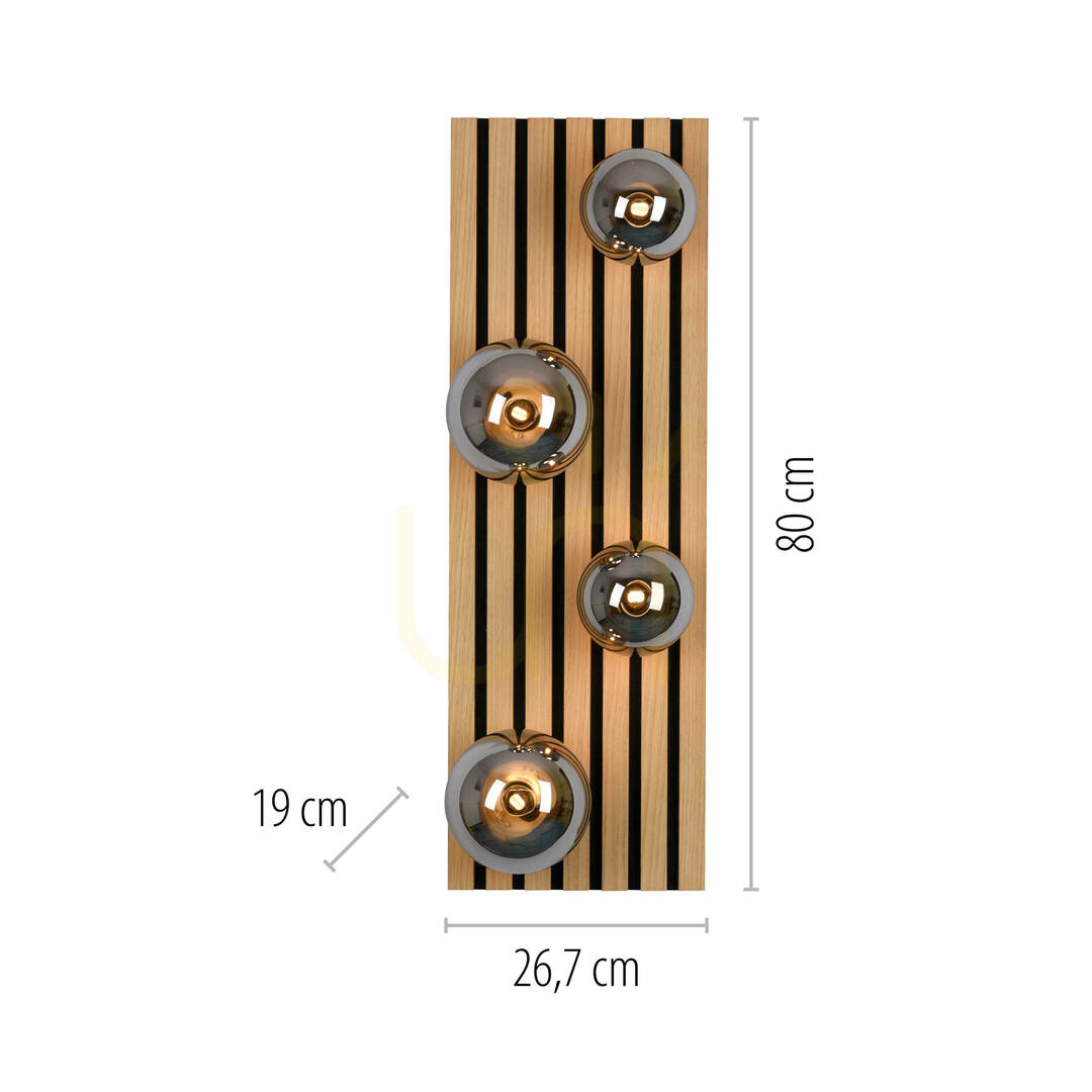 Anzeige GRÜNE STIKA Plafond 15209-79 Holz 4xG9 GRÜNE STIKA Plafond 15209-79 Holz 4xG9