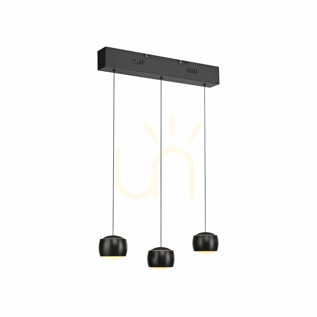 Vorschau BALLINI Pendelleuchte 15261-18 Schwarz 3xLED BALLINI Pendelleuchte 15261-18 Schwarz 3xLED