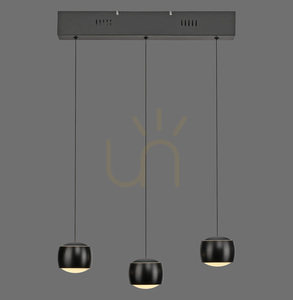 BALLINI Pendelleuchte 15261-18 Schwarz 3xLED 0 BALLINI Pendelleuchte 15261-18 Schwarz 3xLED small 0