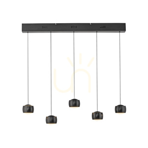 BALLINI Pendelleuchte 15262-18 Schwarz 5xLED small 13