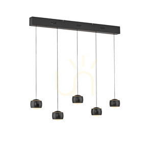BALLINI Pendelleuchte 15262-18 Schwarz 5xLED small 7