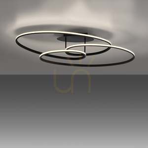 LUMACA Plafond 15321-18 Schwarz 1xLED small 10