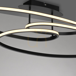 LUMACA Plafond 15321-18 Schwarz 1xLED small 9