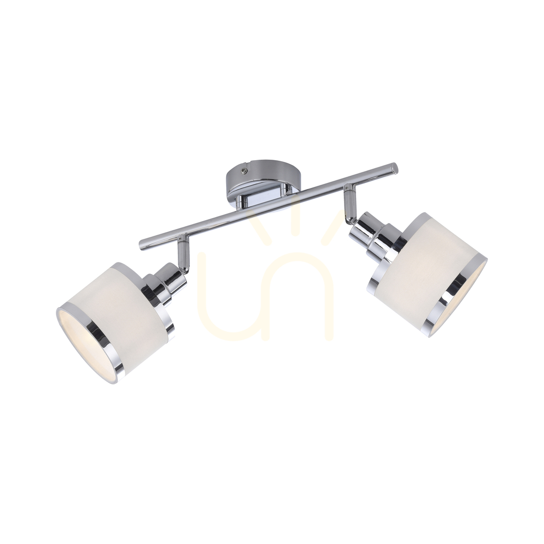 Aussicht ACCOR Plafond 15372-17 Chrom 2xE14 ACCOR Plafond 15372-17 Chrom 2xE14