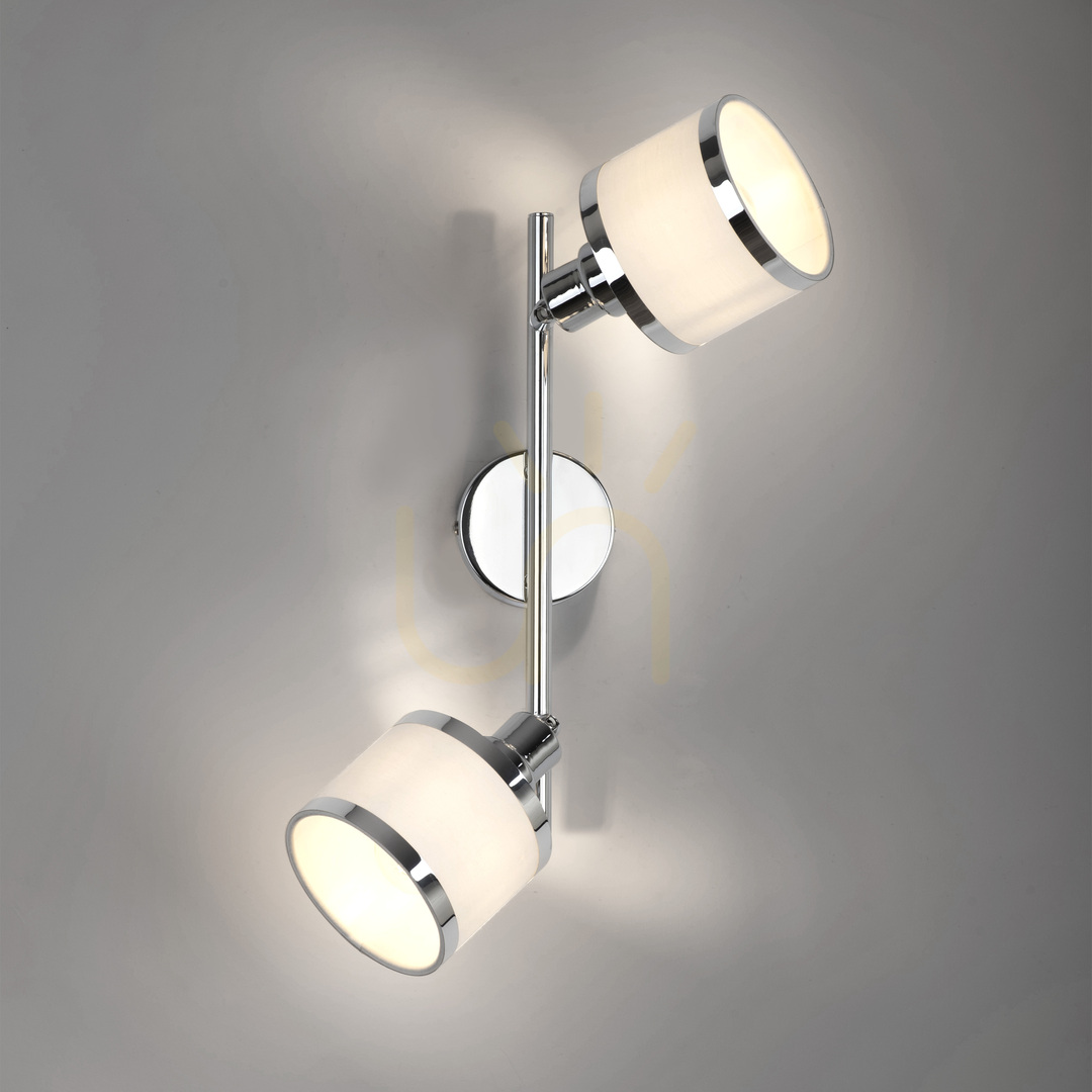Prüfen ACCOR Plafond 15372-17 Chrom 2xE14 ACCOR Plafond 15372-17 Chrom 2xE14
