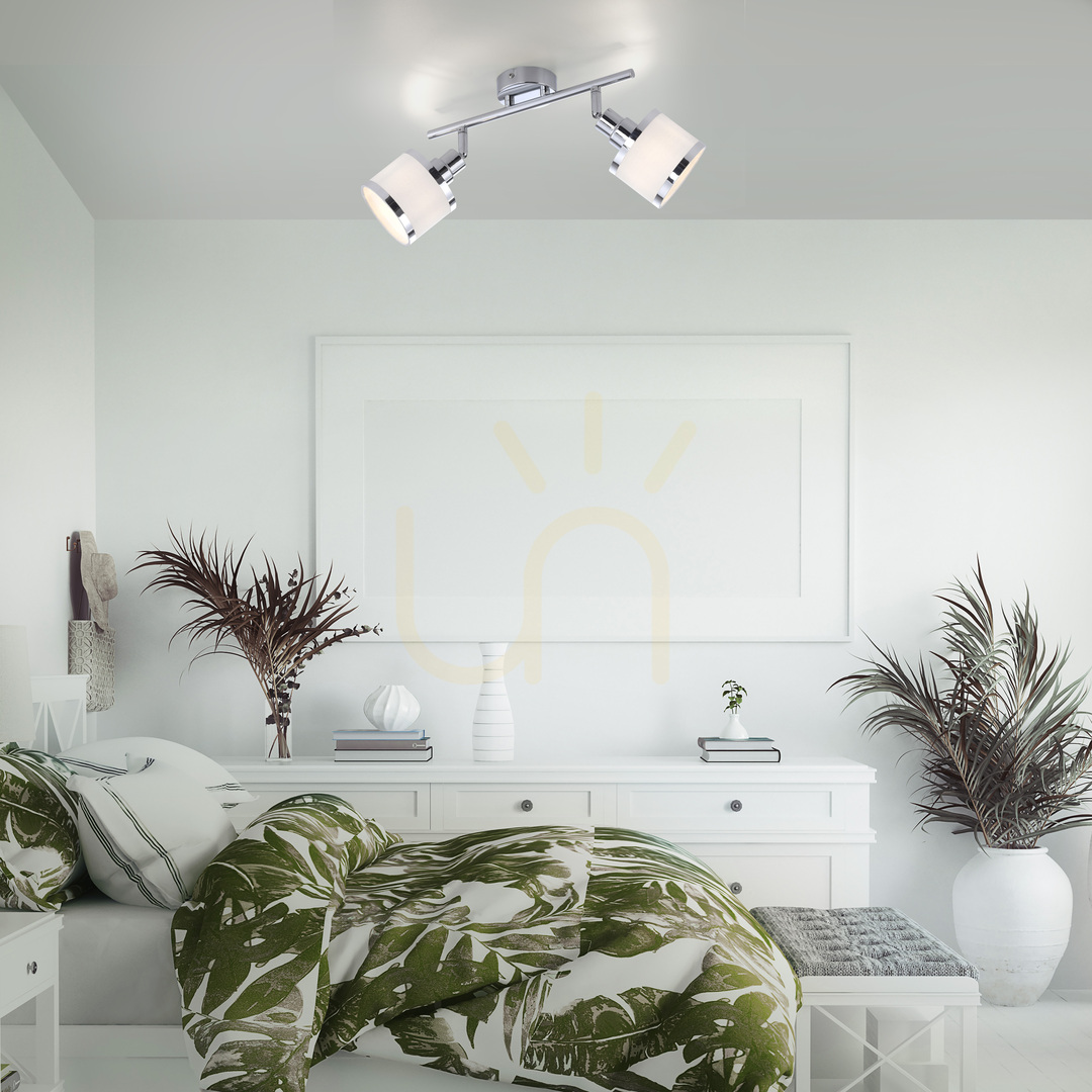 Vorschau ACCOR Plafond 15372-17 Chrom 2xE14 ACCOR Plafond 15372-17 Chrom 2xE14