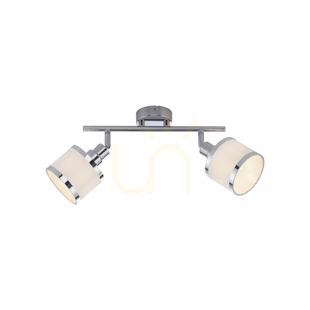Vorschau ACCOR Plafond 15372-17 Chrom 2xE14 ACCOR Plafond 15372-17 Chrom 2xE14