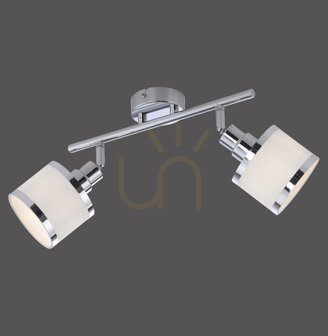 Prüfen ACCOR Plafond 15372-17 Chrom 2xE14 ACCOR Plafond 15372-17 Chrom 2xE14