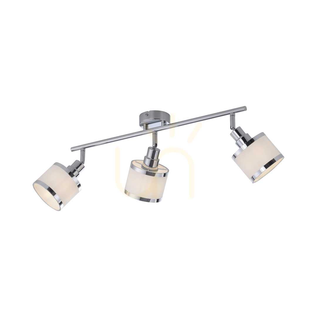 Aussicht ACCOR Plafond 15373-17 Chrom 3xE14 ACCOR Plafond 15373-17 Chrom 3xE14