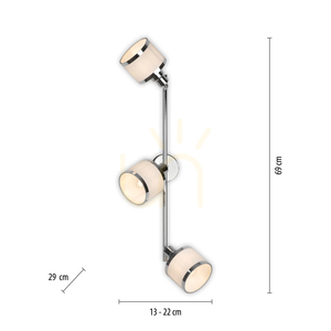ACCOR Plafond 15373-17 Chrom 3xE14 8 ACCOR Plafond 15373-17 Chrom 3xE14 small 8