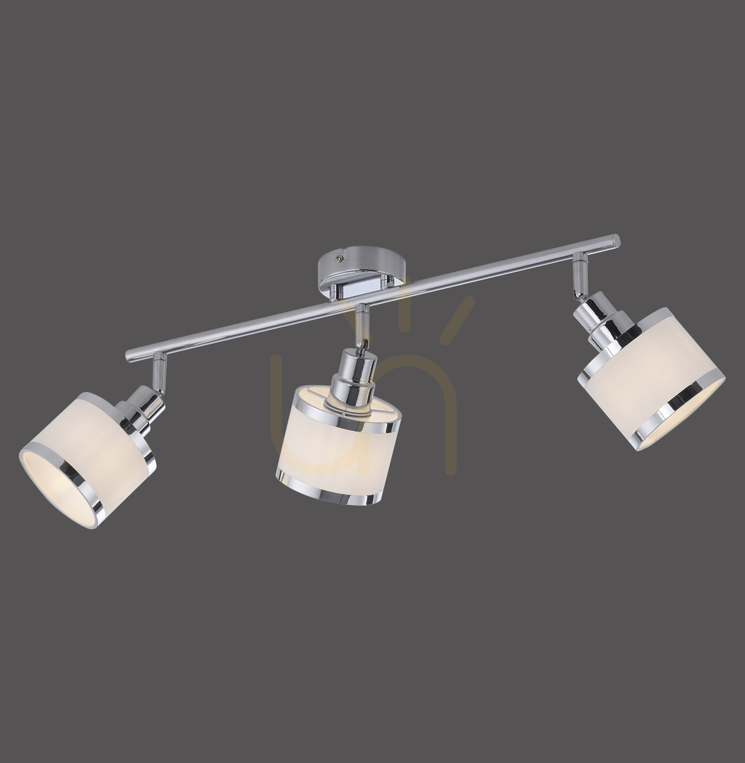Prüfen ACCOR Plafond 15373-17 Chrom 3xE14 ACCOR Plafond 15373-17 Chrom 3xE14