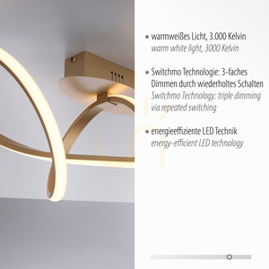 MARIA Plafond 15403-60 Messing 1xLED 3 MARIA Plafond 15403-60 Messing 1xLED small 3