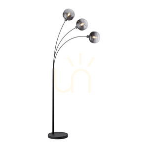 ZEA Stehleuchte 15422-18 Schwarz 3xE14 small 1