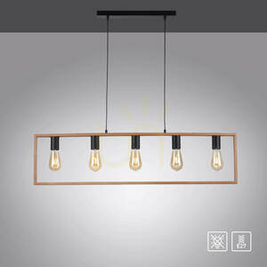 FRANKY Pendelleuchte 15653-18 Schwarz 5xE27 12 FRANKY Pendelleuchte 15653-18 Schwarz 5xE27 small 12