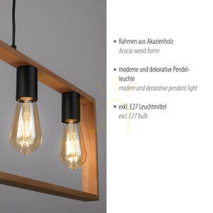 FRANKY Pendelleuchte 15653-18 Schwarz 5xE27 3 FRANKY Pendelleuchte 15653-18 Schwarz 5xE27 small 3
