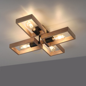 Plafond FRANKY 15656-18 Schwarz 4xE27 small 10