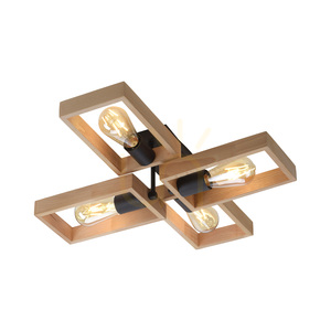 Plafond FRANKY 15656-18 Schwarz 4xE27 small 6