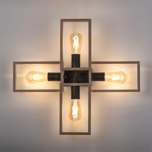 Plafond FRANKY 15656-18 Schwarz 4xE27 small 9