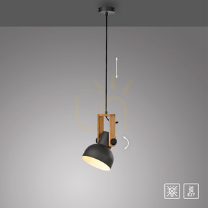 CUP 2.0 Pendelleuchte 15741-18 Schwarz 1xE27 small 11