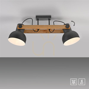 Plafond CUP 2.0 15744-18 Schwarz 2xE27 11 Plafond CUP 2.0 15744-18 Schwarz 2xE27 small 11