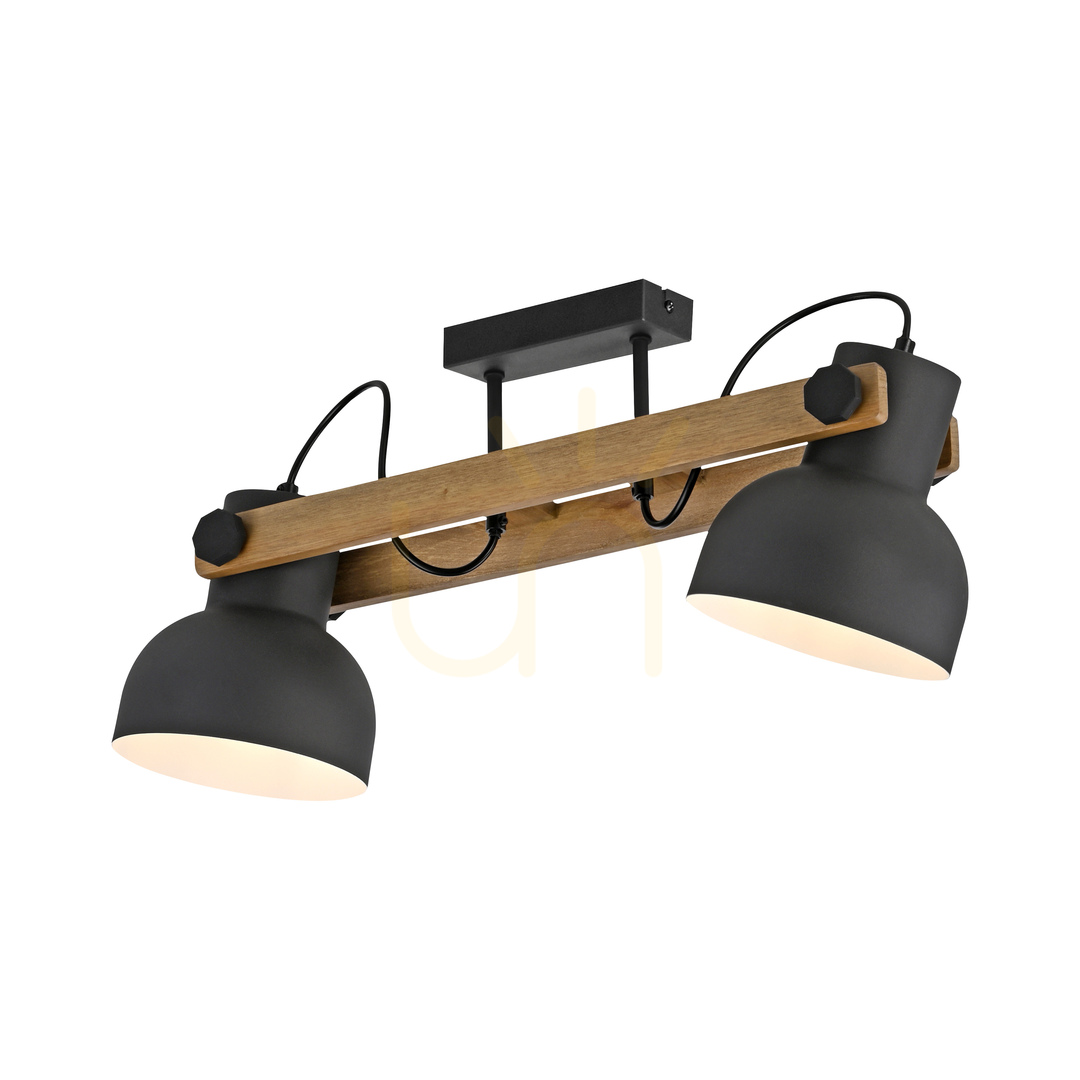 Vorschau Plafond CUP 2.0 15744-18 Schwarz 2xE27 Plafond CUP 2.0 15744-18 Schwarz 2xE27