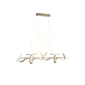 CURLS 19033-60 Messing 4xLED Pendelleuchte small 6