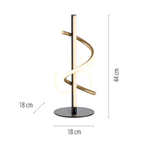 EMANDA Tischleuchte 19109-68 Messing 1xLED small 8