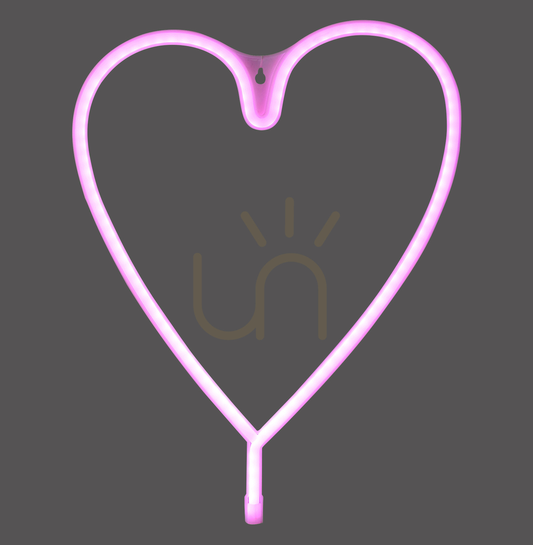 Prüfen NEON-HERZ Wandleuchte 85020-87 Rosa 1xLED NEON-HERZ Wandleuchte 85020-87 Rosa 1xLED