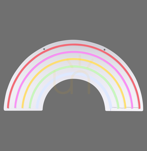 Prüfen NEON-RAINBOW Wandleuchte 85024-70 Multicolor 1xLED