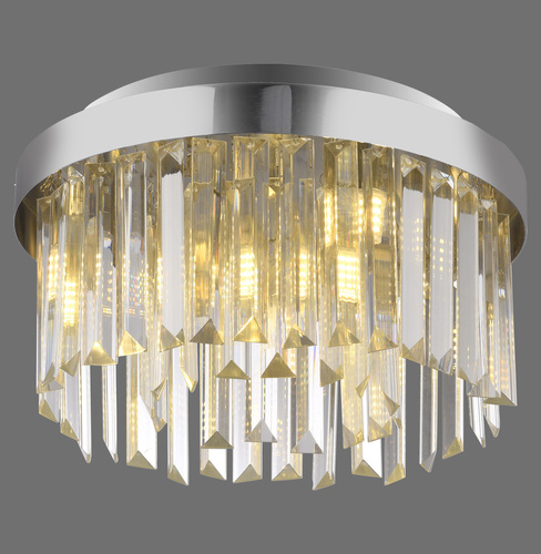 Prüfen Plafond KULUNKA 15048-17 Chrom 4xG9