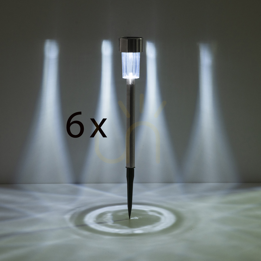 Zeige ZUZI-SOL Gartenlampe 19103-55-6 Silber 1xLED ZUZI-SOL Gartenlampe 19103-55-6 Silber 1xLED