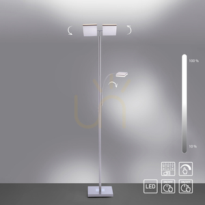 RUBEN Stehleuchte 11725-55 Silber 2xLED small 11