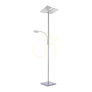 RUBEN Stehleuchte 11725-55 Silber 2xLED small 6