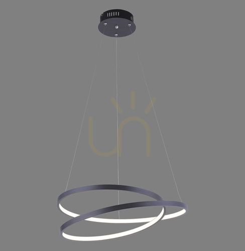 Prüfen ROMAN Pendelleuchte 2472-18 Schwarz 1xLED