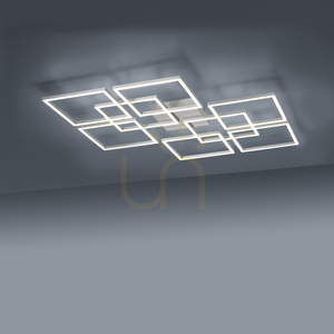 Plafond Paul Neuhaus Q-Inigo 6015-55 silber 8xLED small 9