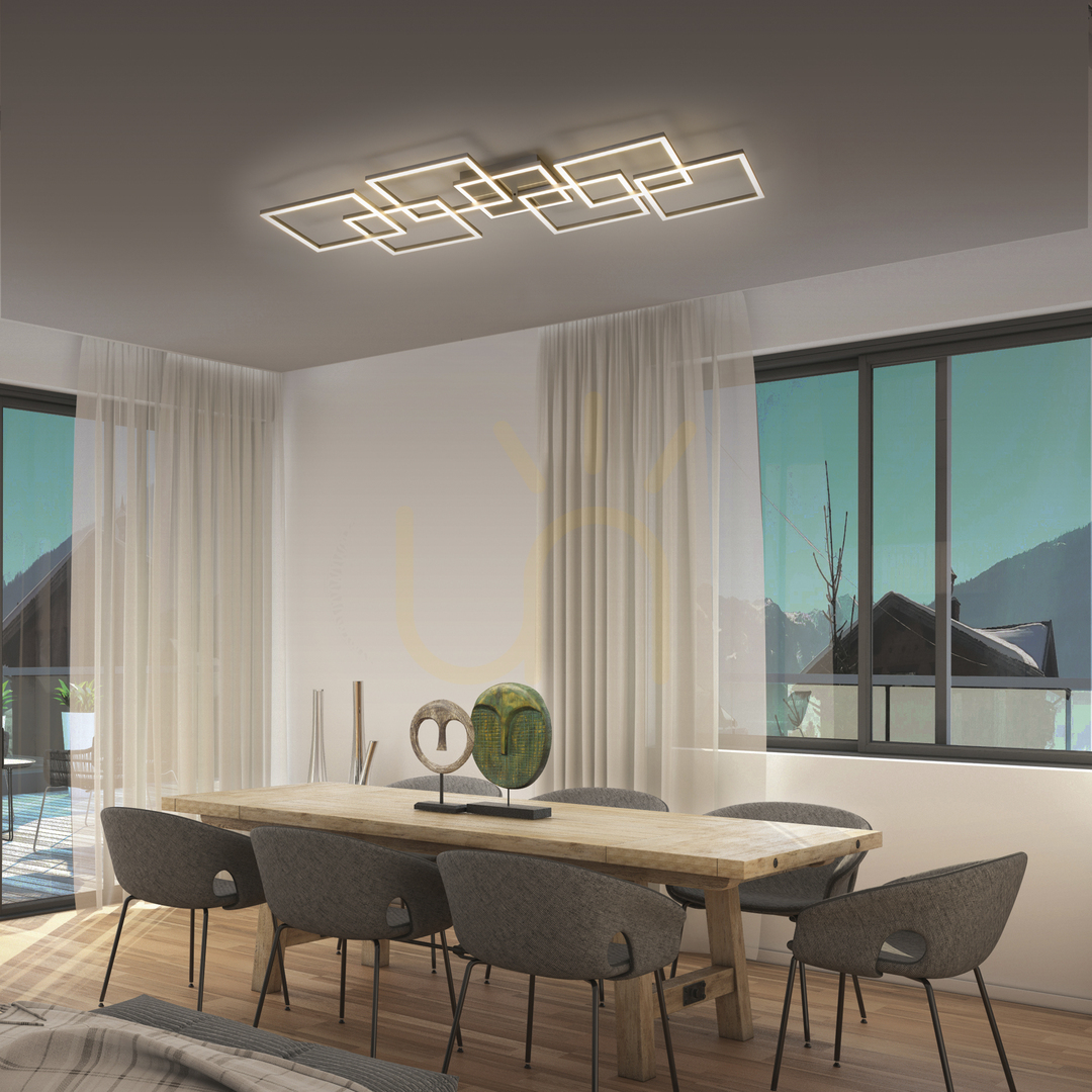 Vorschau Plafond Q-INIGO 6014-55 Silber 7xLED Plafond Q-INIGO 6014-55 Silber 7xLED