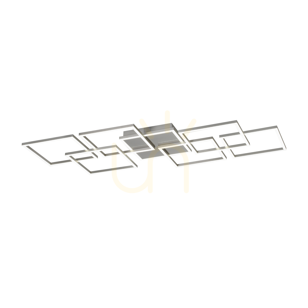 Aussicht Plafond Q-INIGO 6014-55 Silber 7xLED Plafond Q-INIGO 6014-55 Silber 7xLED