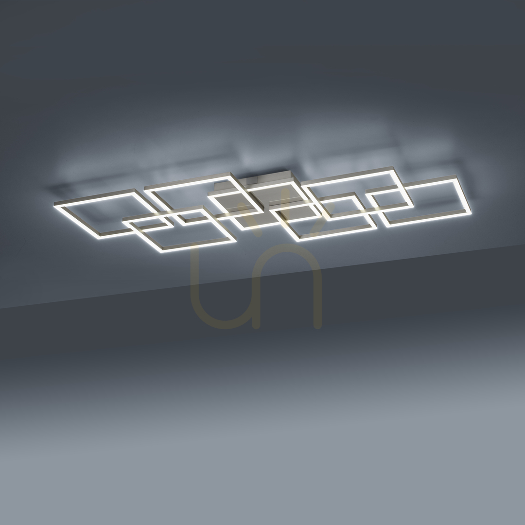 Zeige Plafond Q-INIGO 6014-55 Silber 7xLED Plafond Q-INIGO 6014-55 Silber 7xLED