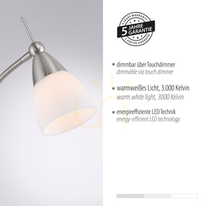 PINO Stehleuchte 400-55 Silber 1xG9 small 4
