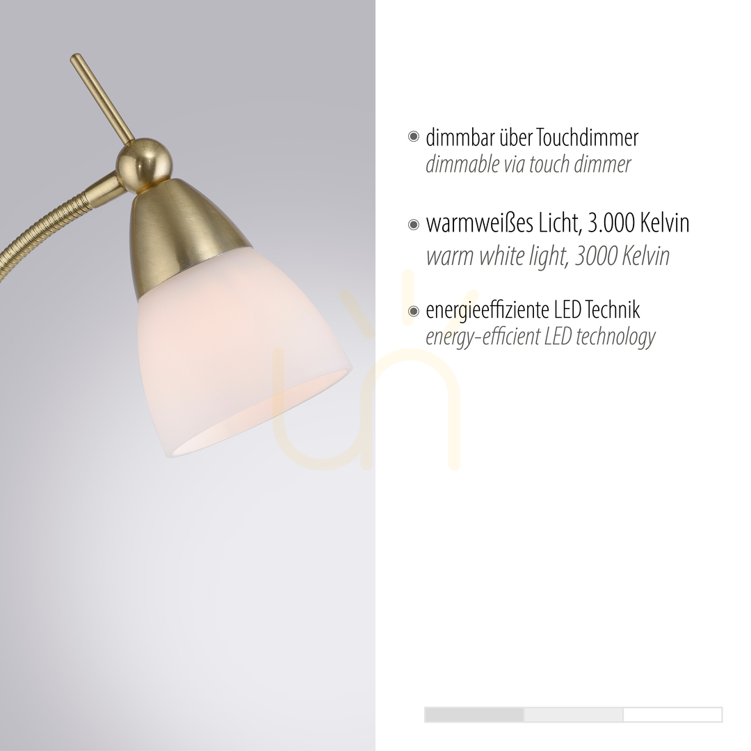 Anzeige PINO Stehleuchte 400-60 Braun 1xG9 PINO Stehleuchte 400-60 Braun 1xG9