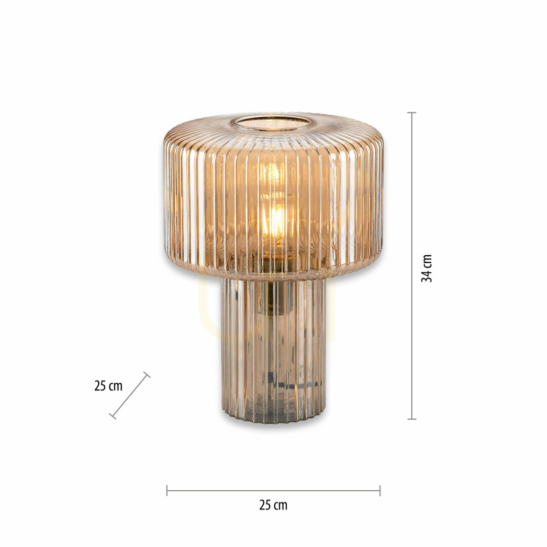 Vorschau FUNGUS Tischleuchte 4092-27 Bernstein 1xE27 FUNGUS Tischleuchte 4092-27 Bernstein 1xE27
