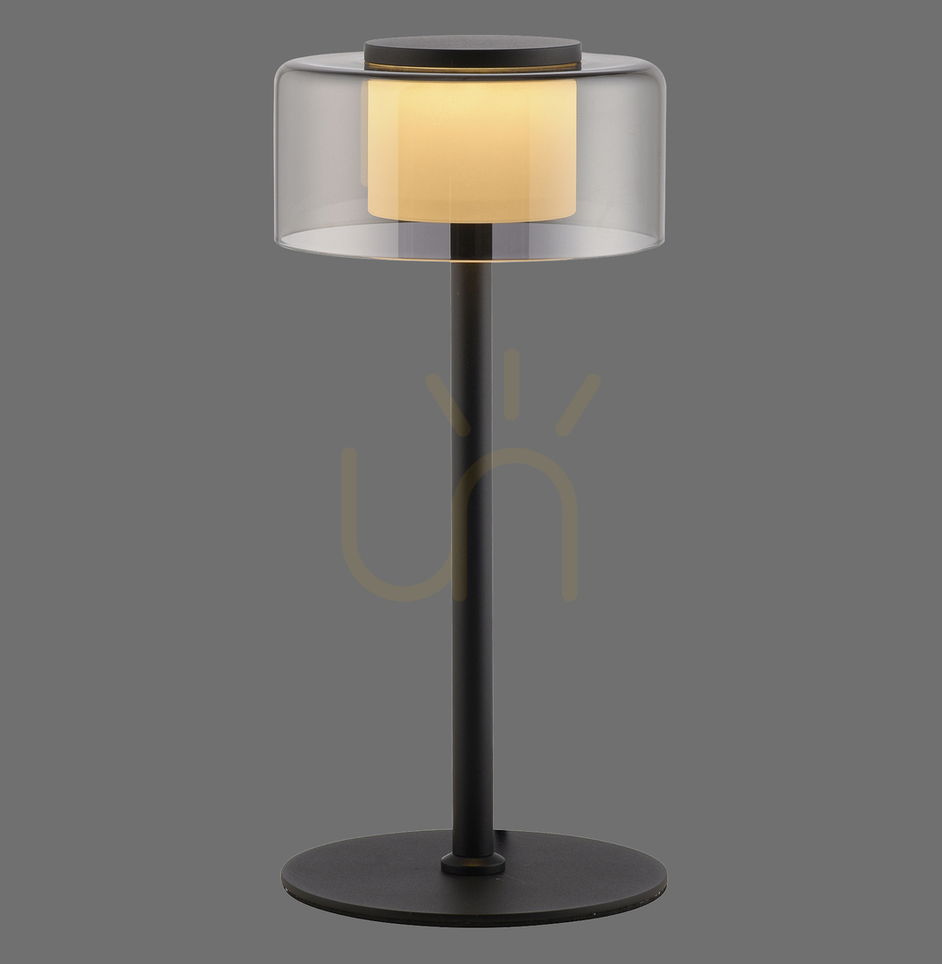 Stolová lampa RIKA 4110-18 čierna 1xLED