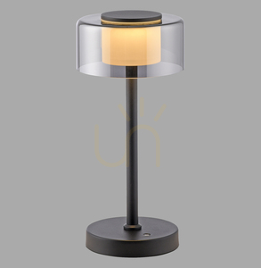 RIKA Akku-Tischleuchte 4111-18 Schwarz LED small 0