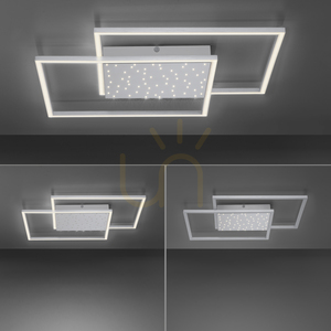 Plafond YUKI 6024-55 Silber 3xLED 12 Plafond YUKI 6024-55 Silber 3xLED small 12