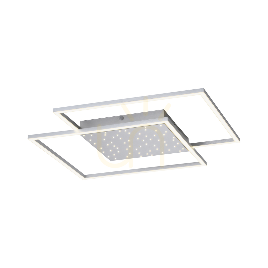 Aussicht Plafond YUKI 6024-55 Silber 3xLED Plafond YUKI 6024-55 Silber 3xLED